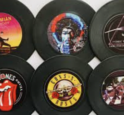 Record & CD Coasters
